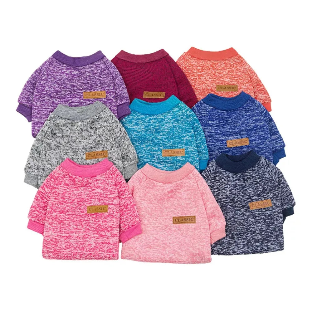 Dog Sweatshirt Vest Puppy Clothes Casual Daily Simple Style Summer Spring Dog Clothing for Corgi Beagle Bulldog Shiba Inu Cocker