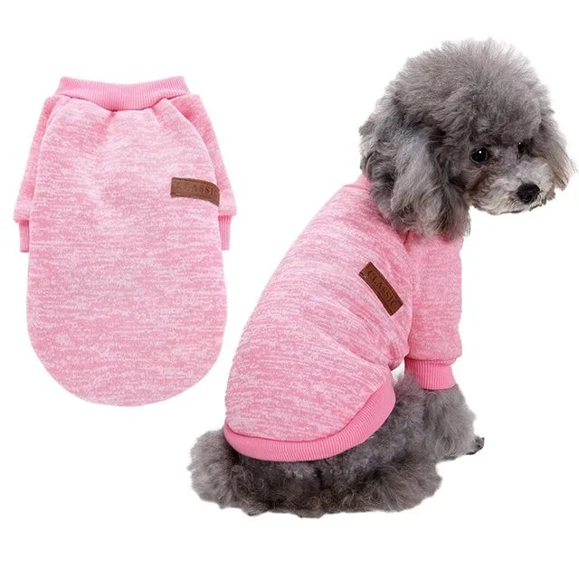Dog Sweatshirt Vest Puppy Clothes Casual Daily Simple Style Summer Spring Dog Clothing for Corgi Beagle Bulldog Shiba Inu Cocker