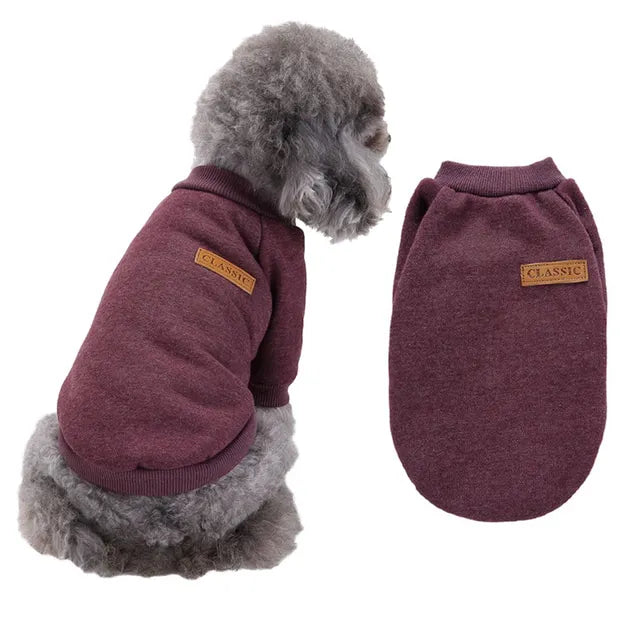 Dog Sweatshirt Vest Puppy Clothes Casual Daily Simple Style Summer Spring Dog Clothing for Corgi Beagle Bulldog Shiba Inu Cocker
