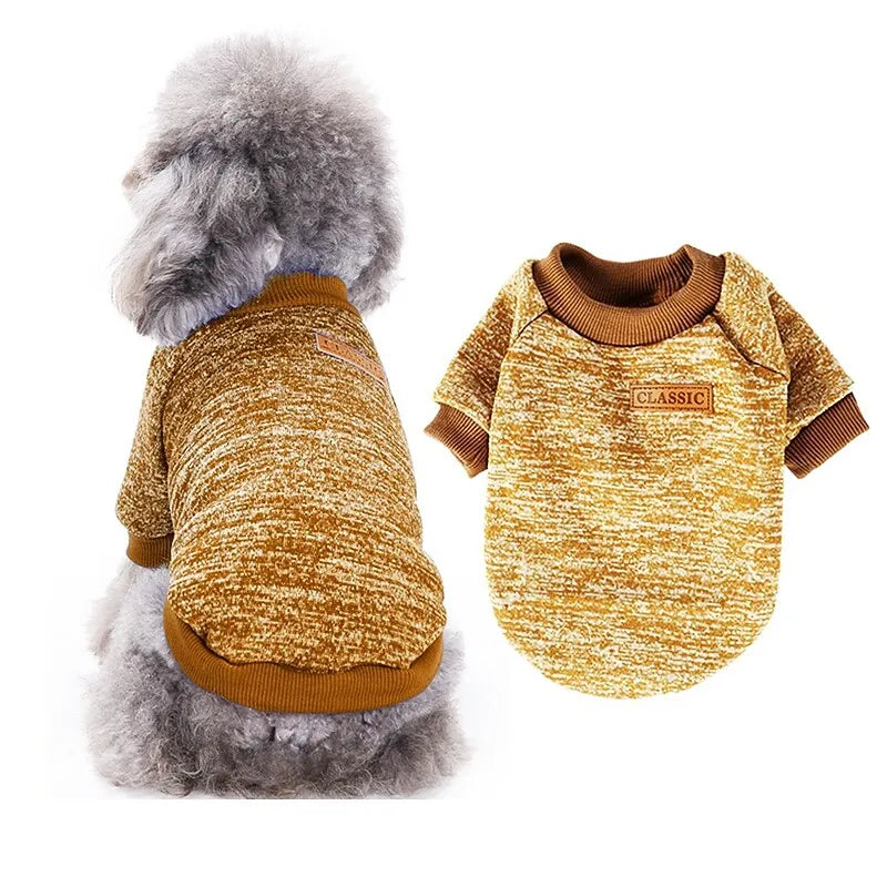 Dog Sweatshirt Vest Puppy Clothes Casual Daily Simple Style Summer Spring Dog Clothing for Corgi Beagle Bulldog Shiba Inu Cocker