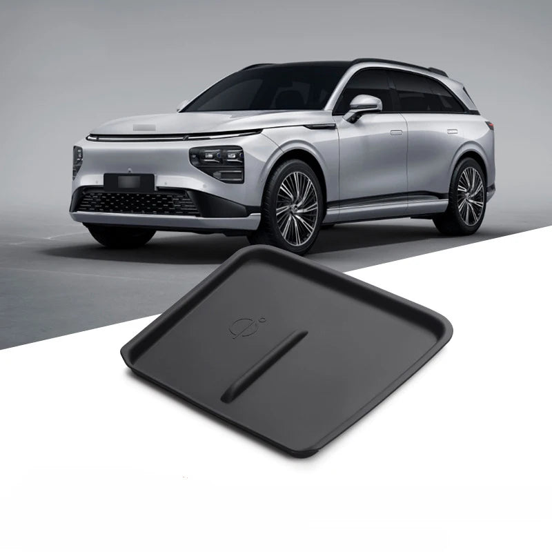 Car Silicone Anti-skid Central Console Wireless Charger Pad for Xpeng G9 Interior Modification Accessories