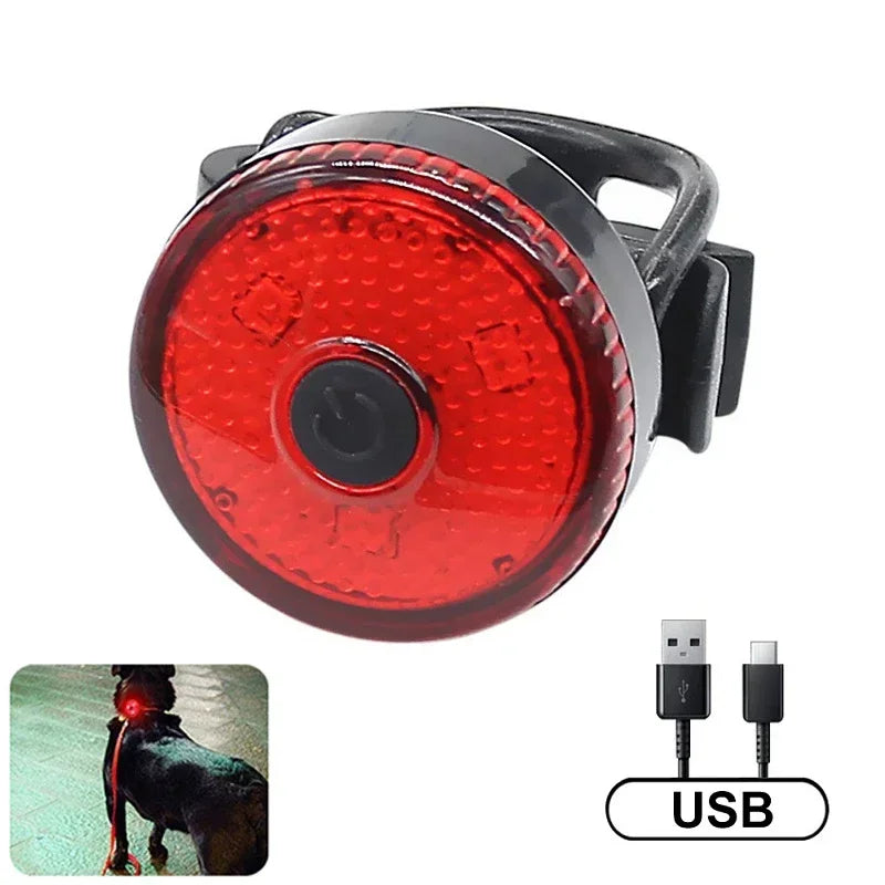 LED Lights Pet Harness Collar Accessories Lighting Night Walk Safety Flashlight Puppy Luminous USB Rechargeable Pet Supplies