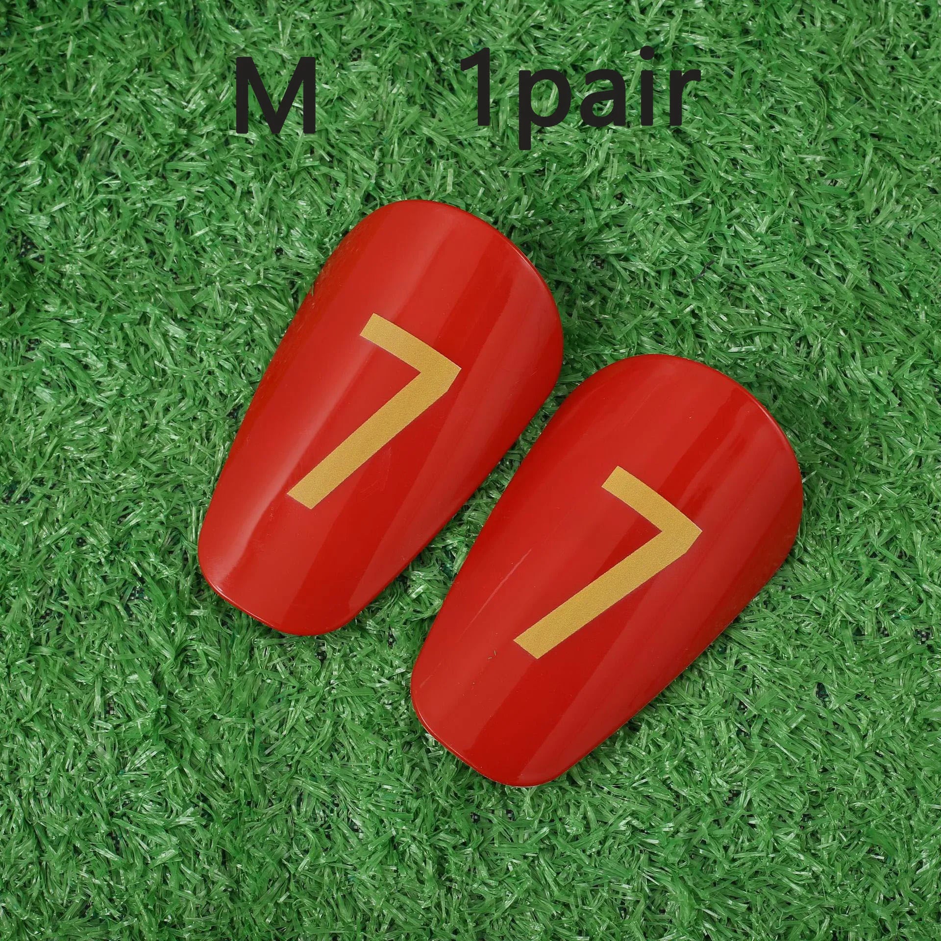 1/6 Pair M/L Size Soccer Shin Guards Personalized Graffiti Trendy Style for Adult and Youth Match Training