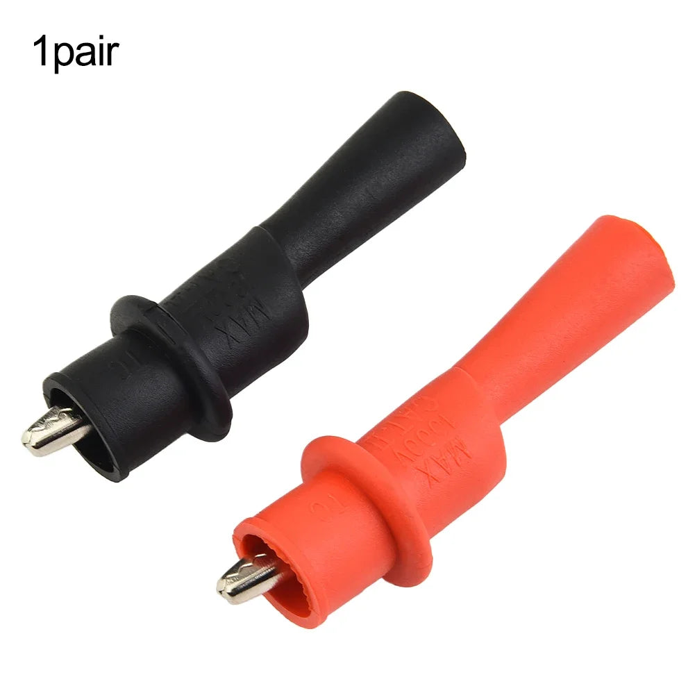 5/1 Pairs Alligator Crocodile Test Clips Clamps for Multimeter Test Lead Alligator Clips Electrical Clamp Testing Probe Meter