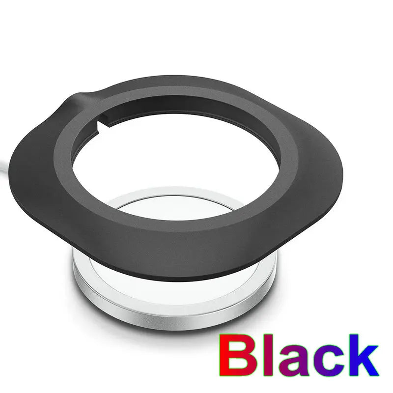 For Magsafe Sticker Cover Silicone Base Holder Charger Soft Rubber Wireless Charger Cover Bracket For Iphone Magsafe Kit Covers