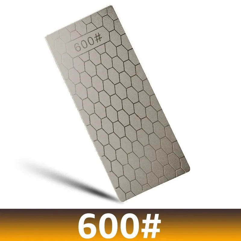 Diamond Knives Sharpening Stone 600# 1000# 800# Grindstone Knife Sharpener Ultra-thin Honeycomb Surface Whetstone